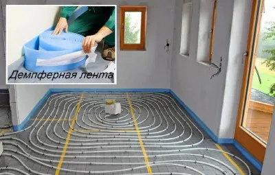 Esztrich padlófűtés tartományban, vastagsága, töltse (elektromos padlófűtés) Esztrich padlófűtés választás, vastagsága, töltési