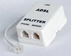 Bekötése adsl-modem (mint egy splitter) Kapcsolási rajz adsl-modem