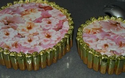 Esküvői torta a kezüket - egy recept, hogyan kell díszíteni, fotó és videó