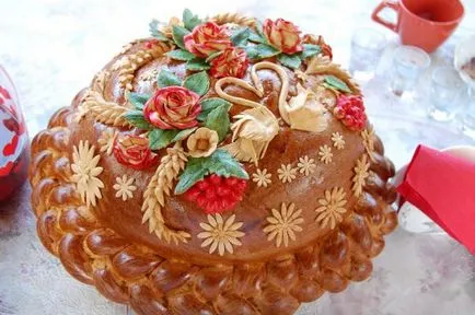 Esküvői cipó recept és a dekoráció, hogyan kell sütni (sütni) Esküvői cipó recept és a dekoráció, hogyan kell sütni