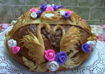 Esküvői cipó recept és a dekoráció, hogyan kell sütni (cipó) Esküvői cipó recept és a dekoráció, hogyan kell sütni