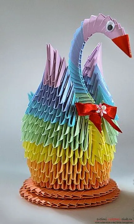 Rendszer létrehozása moduláris origami hattyú papír Starter (origami rajza moduláris papír hattyú Starter kép) Vezetői létrehozása moduláris origami hattyú papír kezdőknek