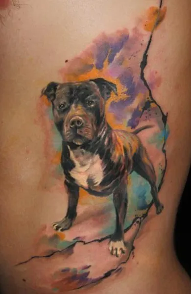 Tattoo kutya - ami azt jelenti, tetoválás vázlatok és fényképek