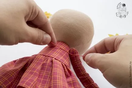 Textil baba tetőtől sarkú - Fair Masters - kézzel készített, kézzel készített
