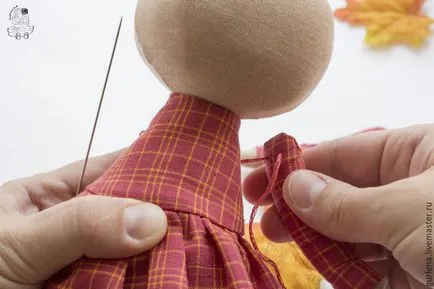 Textil baba tetőtől sarkú - Fair Masters - kézzel készített, kézzel készített