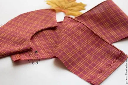 Textil baba tetőtől sarkú - Fair Masters - kézzel készített, kézzel készített