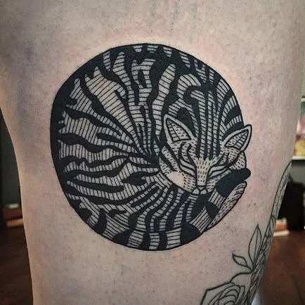 Cat tetoválás Női 100 legszebb lehetőségek fotó