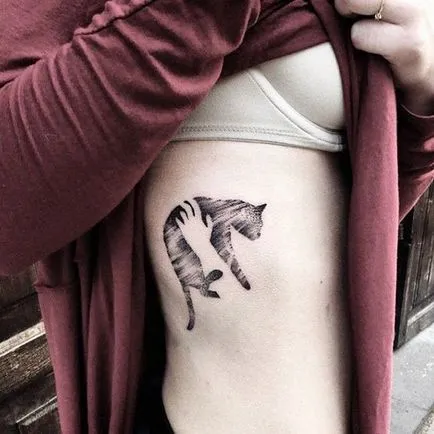 Cat tetoválás Női 100 legszebb lehetőségek fotó