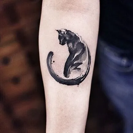 Cat tetoválás Női 100 legszebb lehetőségek fotó
