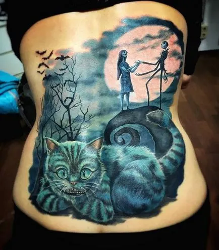 Cat tetoválás Női 100 legszebb lehetőségek fotó