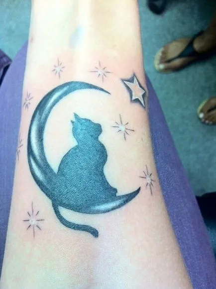 Cat tetoválás Női 100 legszebb lehetőségek fotó