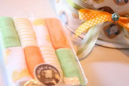 Cake pelenkák kezük (lány, fiú) lépésről lépésre fotók, mesterkurzus