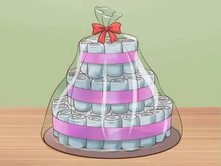 Cake pelenkák kezük (lány, fiú) lépésről lépésre fotók, mesterkurzus
