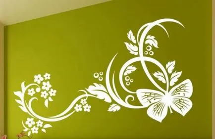 Stencil díszíteni a falakat saját kezűleg, az épület portál (falak) Stencil díszíteni a falakat saját kezűleg, épület portál