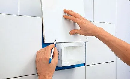 Szóló, a csempe a fürdőszobában a kezüket fotó, videó használati