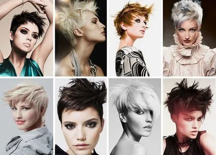 Styling rövid haj volumene otthon, fotó és videó (rövid) Hajformázó rövid haj volumene otthon, videó és fotók