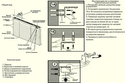 Telepítse redőny műanyag ablak, lépésről lépésre, fotók (árnyékolók) Telepítse redőny műanyag ablak, lépésről lépésre, fotók