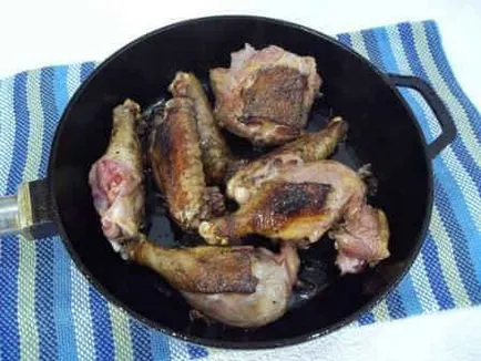 Kacsa párolt szelet