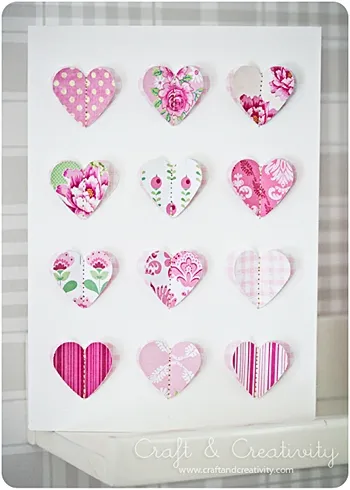 Valentine papírból saját kezűleg a legegyszerűbb módja, hogy egy szívből jövő ajándékot szeretteiknek! (A) Valentine papírból saját kezűleg a legegyszerűbb módja, hogy egy szívből jövő ajándékot szeretteiknek!