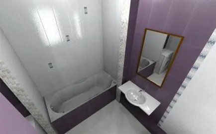 Kiválasztása egy design fürdőszoba csempe szoba, és kombinálni