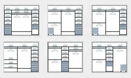Belső töltelék szekrények választani a belső a szekrény az előszobában és a hálószobában (fotó) (szekrények) Belső töltelék szekrények választani a belső a szekrény az előszobában és a hálószobában (fotó)