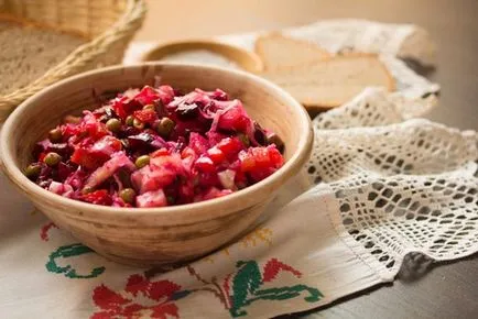 Vinaigrette - 10 a legjobb, csodálatos saláta receptek képekkel (vinaigrette) Vinaigrette - 10 a legjobb, csodálatos saláta receptek fotókkal