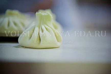 Khinkali recept lépésről lépésre képekkel, hogyan farag a khinkali főzés, magic (recept) Khinkali recept lépésről lépésre képekkel, hogyan farag a khinkali főzés, magic