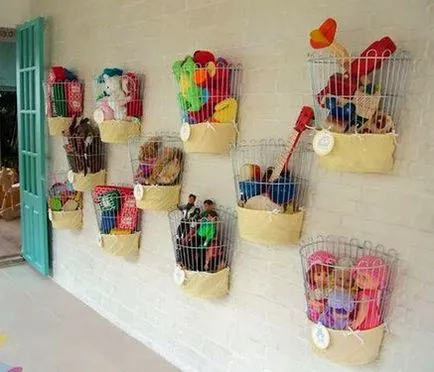 Toy Storage Ötletek a gyerekszobában, Domfront