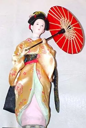 Ningyo japán babák saját kezűleg