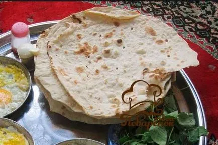 Ahogy pita kenyeret a kemencében