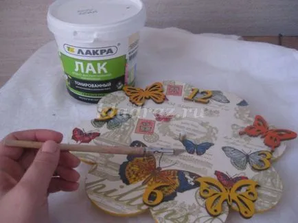Mesterkurzus óra decoupage