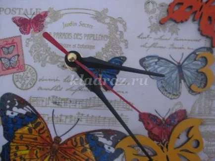 Mesterkurzus óra decoupage