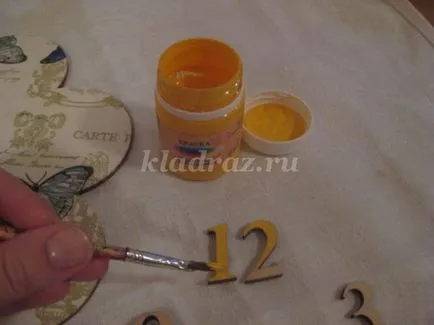 Mesterkurzus óra decoupage