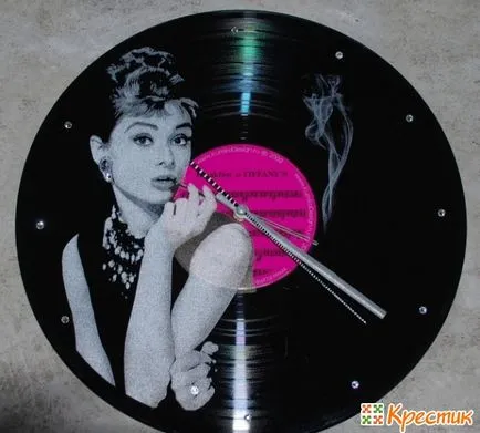 Mesterkurzus óra decoupage