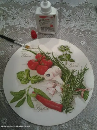 Mesterkurzus óra decoupage