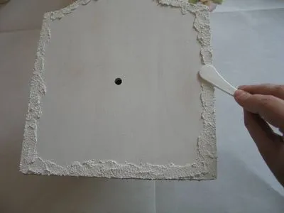 Mesterkurzus óra decoupage