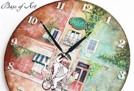 Mesterkurzus óra decoupage