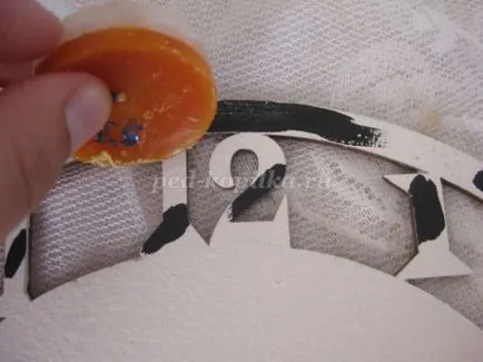 Mesterkurzus óra decoupage
