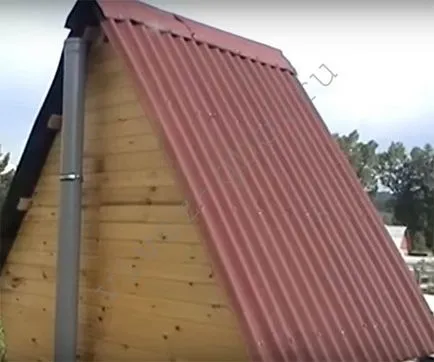 WC típusú sátor kezük