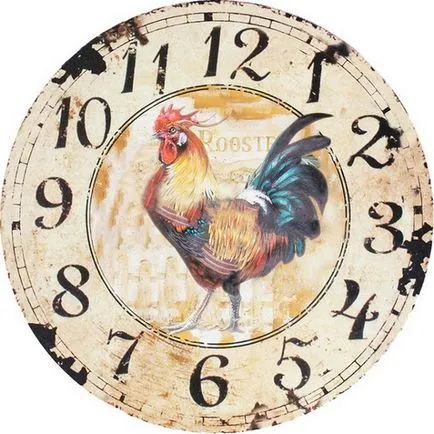 Mesterkurzus óra decoupage Mesterkurzus óra decoupage