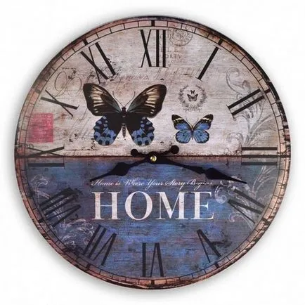 Mesterkurzus óra decoupage Mesterkurzus óra decoupage