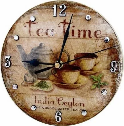 Mesterkurzus óra decoupage Mesterkurzus óra decoupage