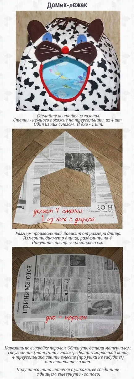 Hogyan építsünk egy házat a macskát Hogyan építsünk egy házat a macskát