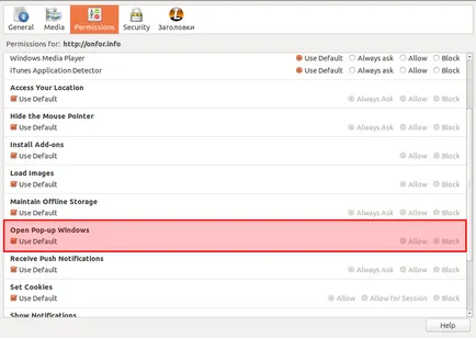 Firefox ablak