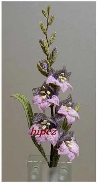 Gladiolus gyöngyök mesterkurzus