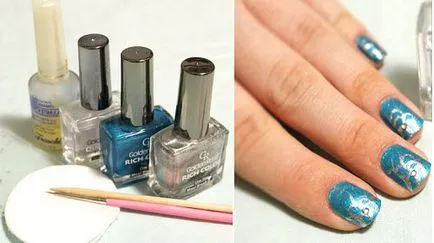 Körömlakk Blue