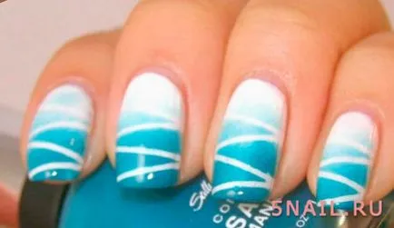Körömlakk Blue