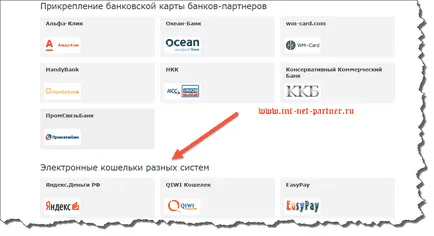 Hogyan töltse ki az elektronikus pénztárca