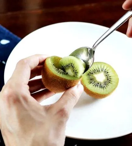 Hogyan jobb enni kiwi