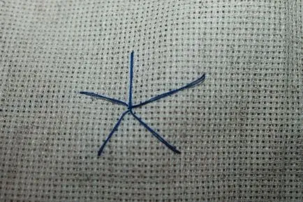 Rozetta szatén szalagokkal kezük Rozetta szatén szalagokkal kezük